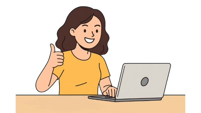 Cartoon character at desk working on insurance claims